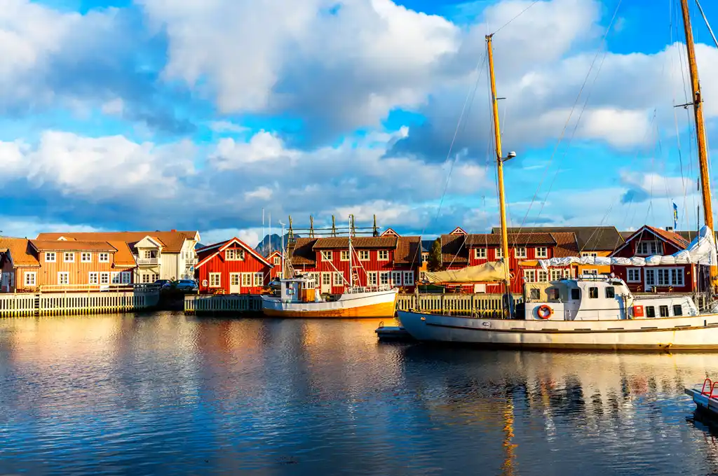 Svolvaer en Islas Lofoten, Noruega