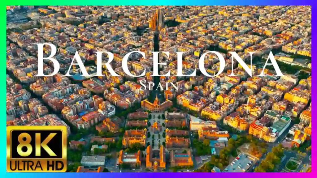 BARCELONA Una CIUDAD llena de ENCANTO Namaste Music Club 8k, vídeos de Europa
