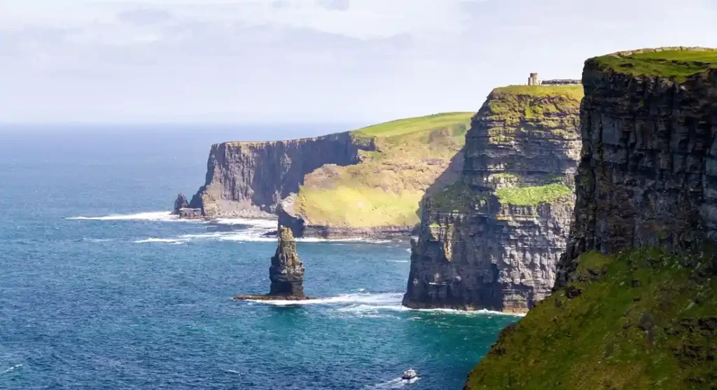 Paisajes de Irlanda, acantilados de Moher