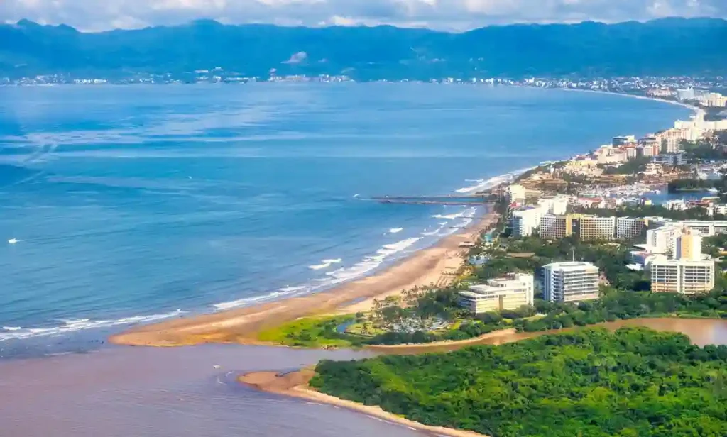 Playa de nueva Vallarta, nuevo Nayarit en México